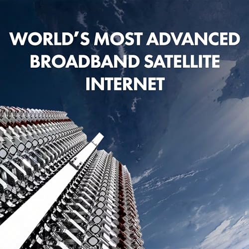 Image of SpaceX Starlink Standard 4 X - Tri Band Wi-Fi System - High-Speed Satellite Internet with Dish & Wi-Fi 6 Router for Home, RV, Boats & Rural Use