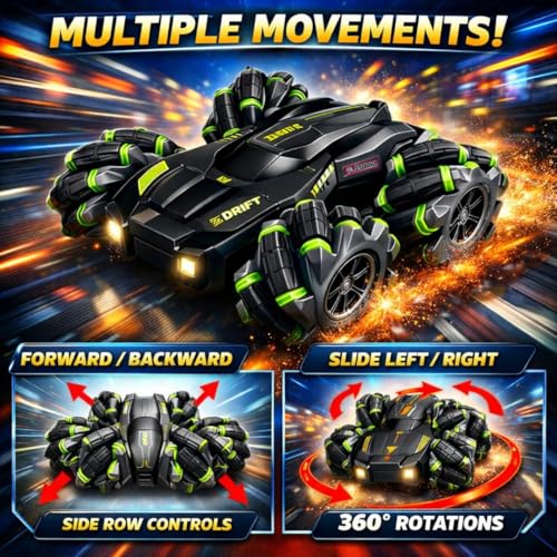 Image of MiniExplorer Remote Control Car Toy | 4x4 RC Drifting Car for Kids & Adult | Remote Control Toy, High Speed Racing RC Car, 360 Rotation, Double Sided Driving, For Boys 7-14 Years