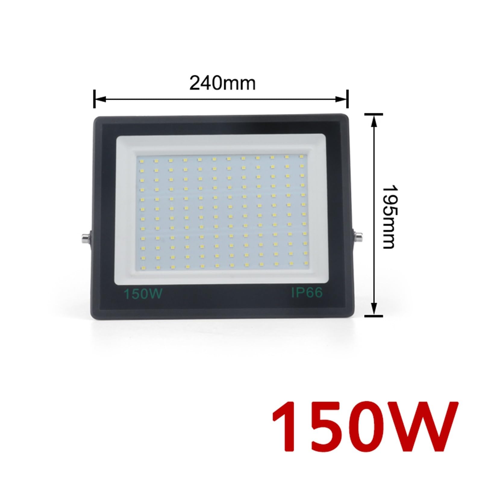 Proiettore a LED Proiettore A LED Da 300 W Illuminazione For Esterni IP67 Proiettore Da Giardino In Vetro Temperato Proiettore 200 W 150 W 100 W Illuminazione paesaggistica RGB(150W)
