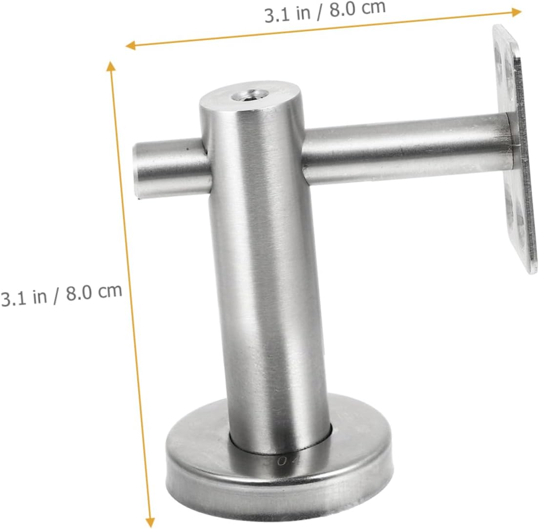 2pcs Handrail Holder for Stairs Handrail Bracket Stair Rail Bracket Wall Easy Install
