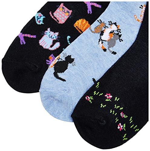 Image of Davco Women's Novelty Socks 3 Pair Pack Set