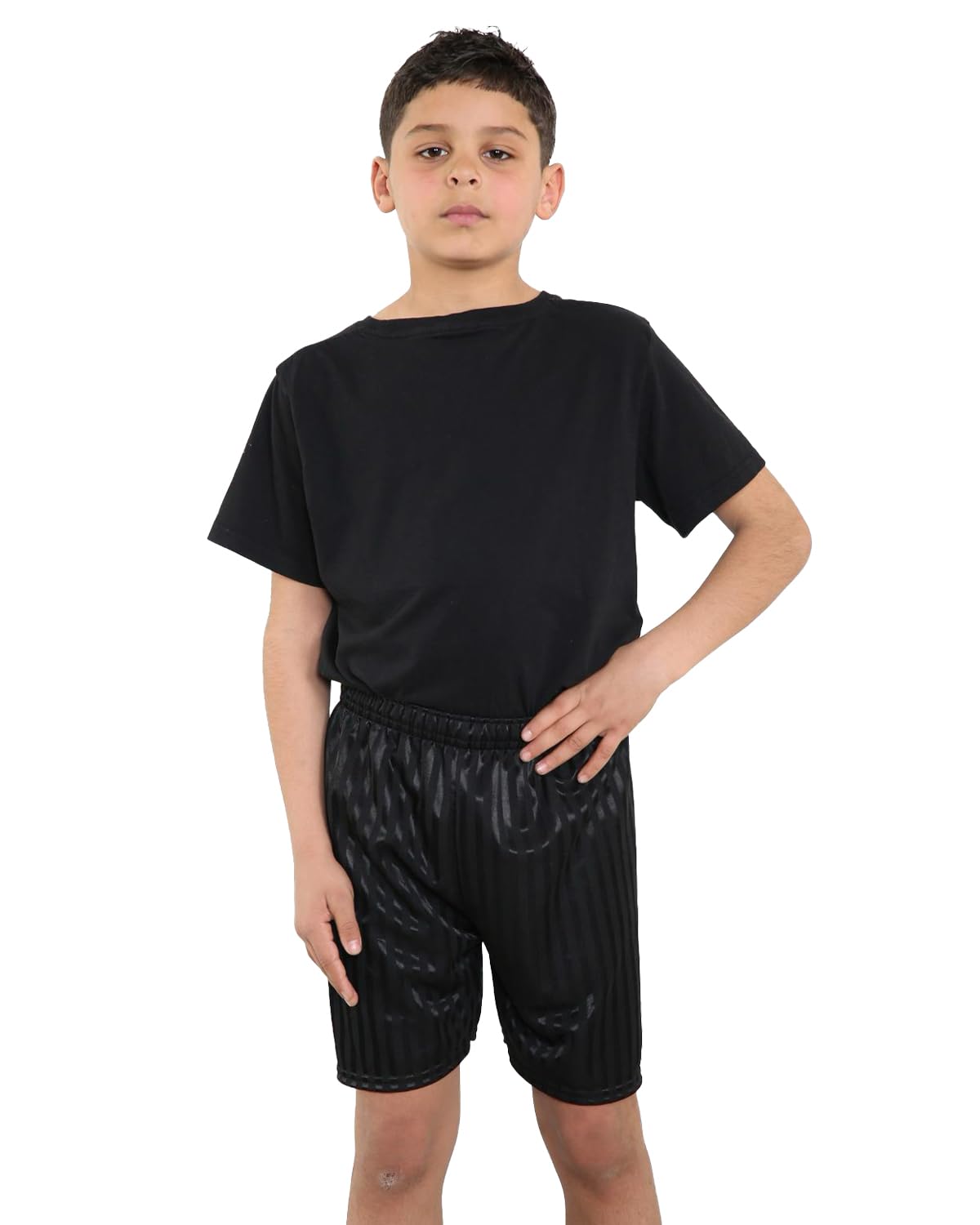 Undercover Boys Black Kids Football Shorts 9-10 Years