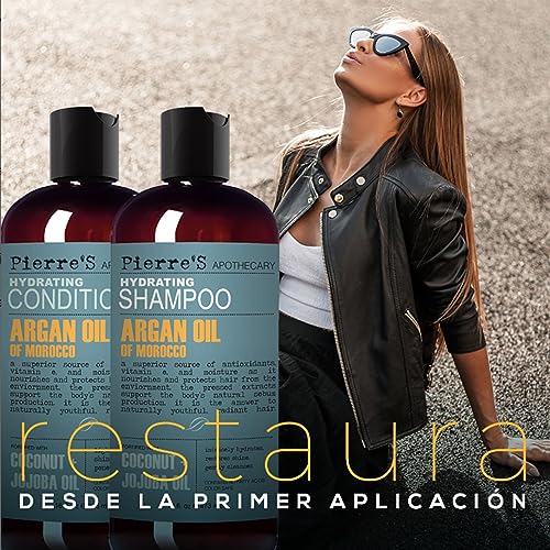 Cuidado Para El Cabello, Beauty argan shampoo Marca Pierres Apothecary (2)