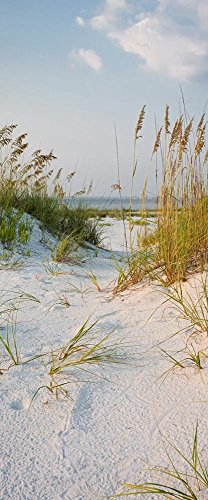 Poster Sticker de Porte Derriere Les Dunes 85 x 205 cm | Déco Murale Qualité HD Scenolia