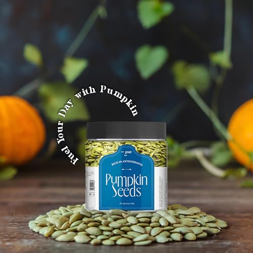 Image of Jivo Raw Pumpkin Seeds | Healthy Snack for Breakfast | High in Fiber & Antioxidants | Ideal for Diets & Weight Management | Nutritious Superfood for Daily Wellness | Hygienically Packed - 800g