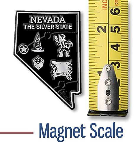 Imán decorativo pequeño de Nevada clásico miniatura 2