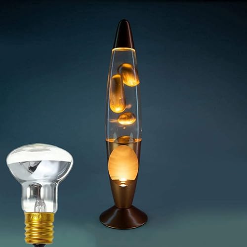Miniatura 5 de SKRLED Bombillas de lámpara de lava de 40 W, paquete de 8 bombillas de repuesto para lámparas de lava, lámparas con purpurina, bombillas tipo