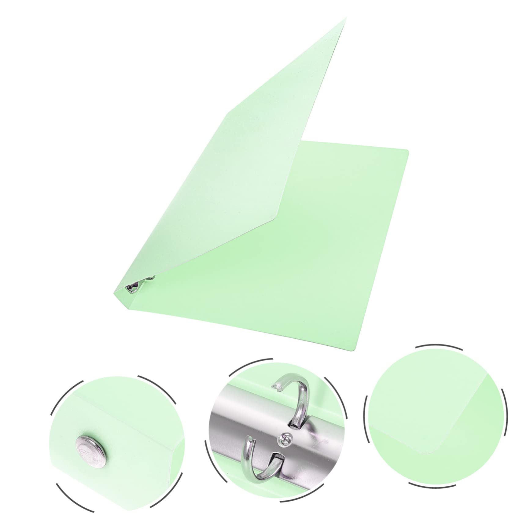 Tofficu 2pezzi Raccoglitore Per Documenti Con Clip Organizzatore Per Musica e Documenti Design Resistente e Pratico Per Ufficio e Scuola Mela