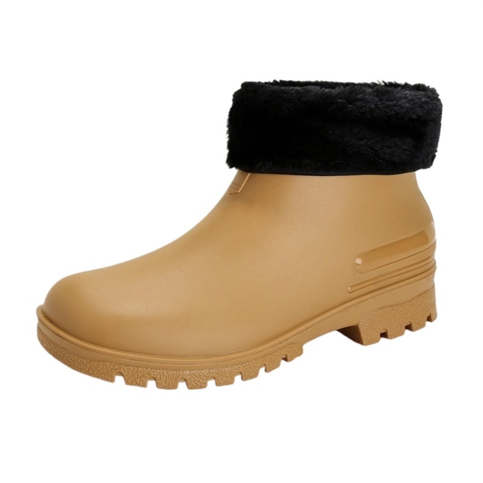 Scarpe Da Pioggia Uomo Stivali da pioggia uomo lavoro in gomma impermeabili Scarpe comode passeggio for corti