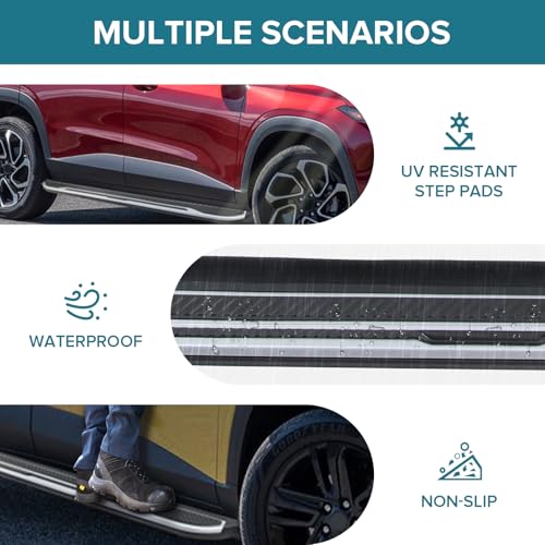Estribos laterales compatibles Chevrolet Trax 2024-2025 miniatura 5