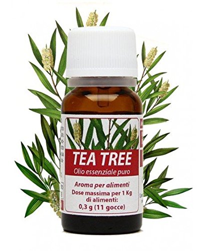 TEA TREE OLIO ESSENZIALE PURO 10 ml. Antisettico