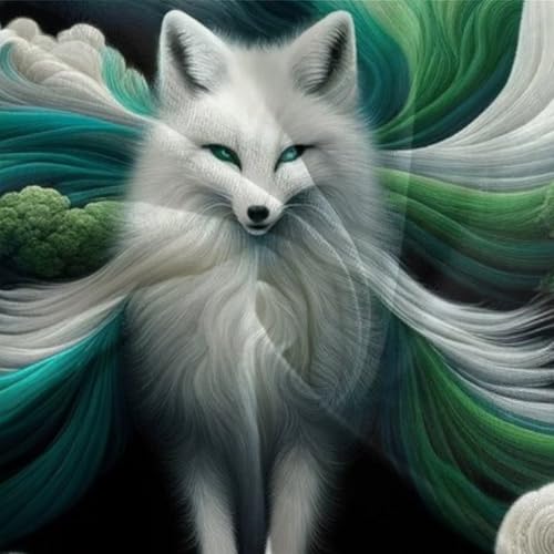 Housse de couette renard 3D en microfibre douce avec fermeture éclair invisible 135x200cm - 7