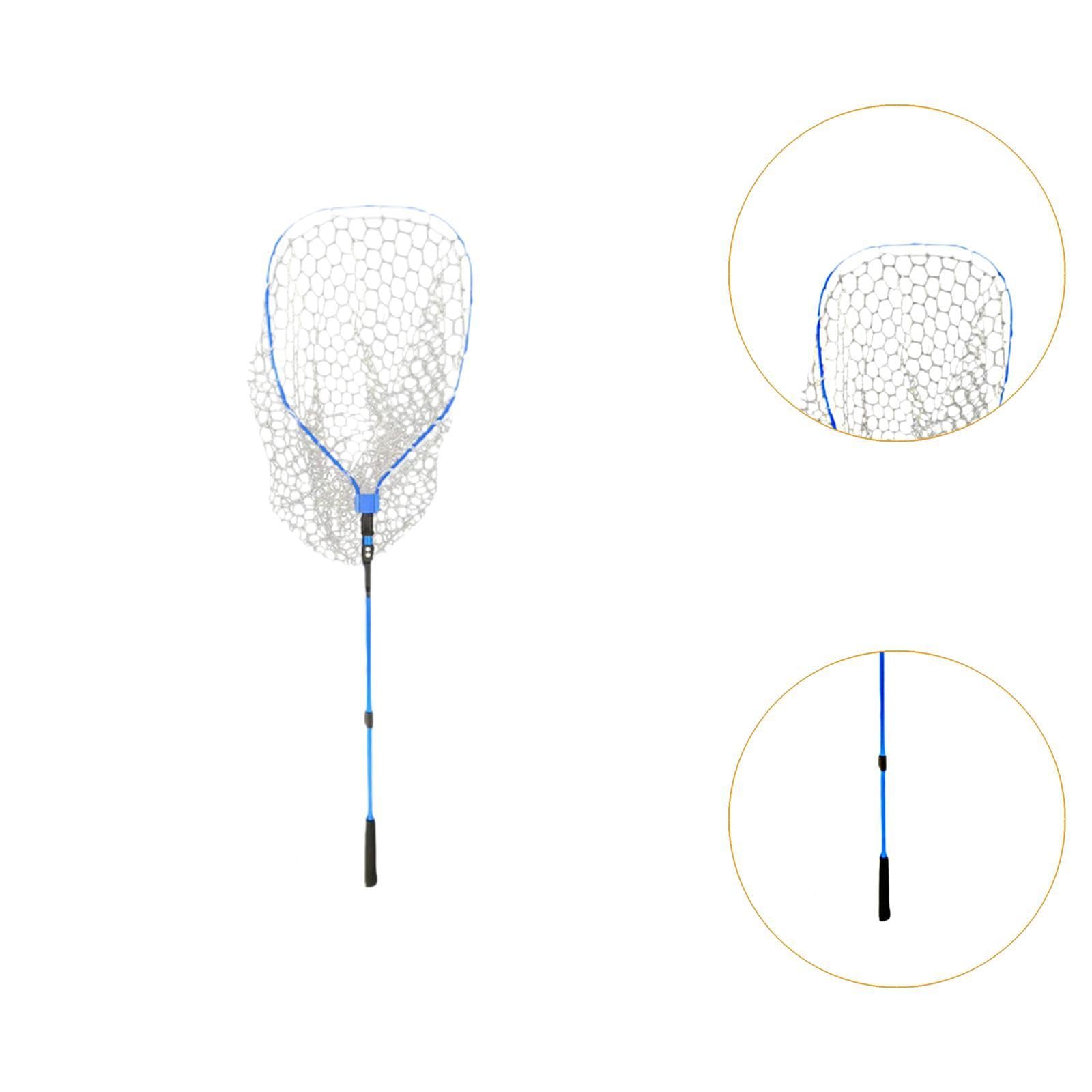 Red de Pesca Plegable de Secado Rápido con Agarre Antideslizante, Red para Liberar Peces para Hombres Y Mujeres Al Aire Libre.