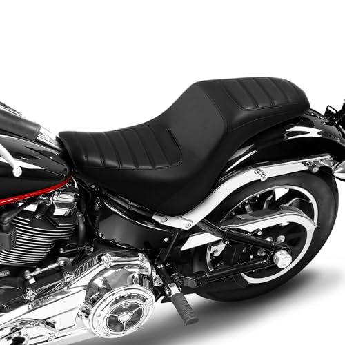Selle 2 seats confort Softail avec mousse haute densité pour Cavalier FXLR - 2