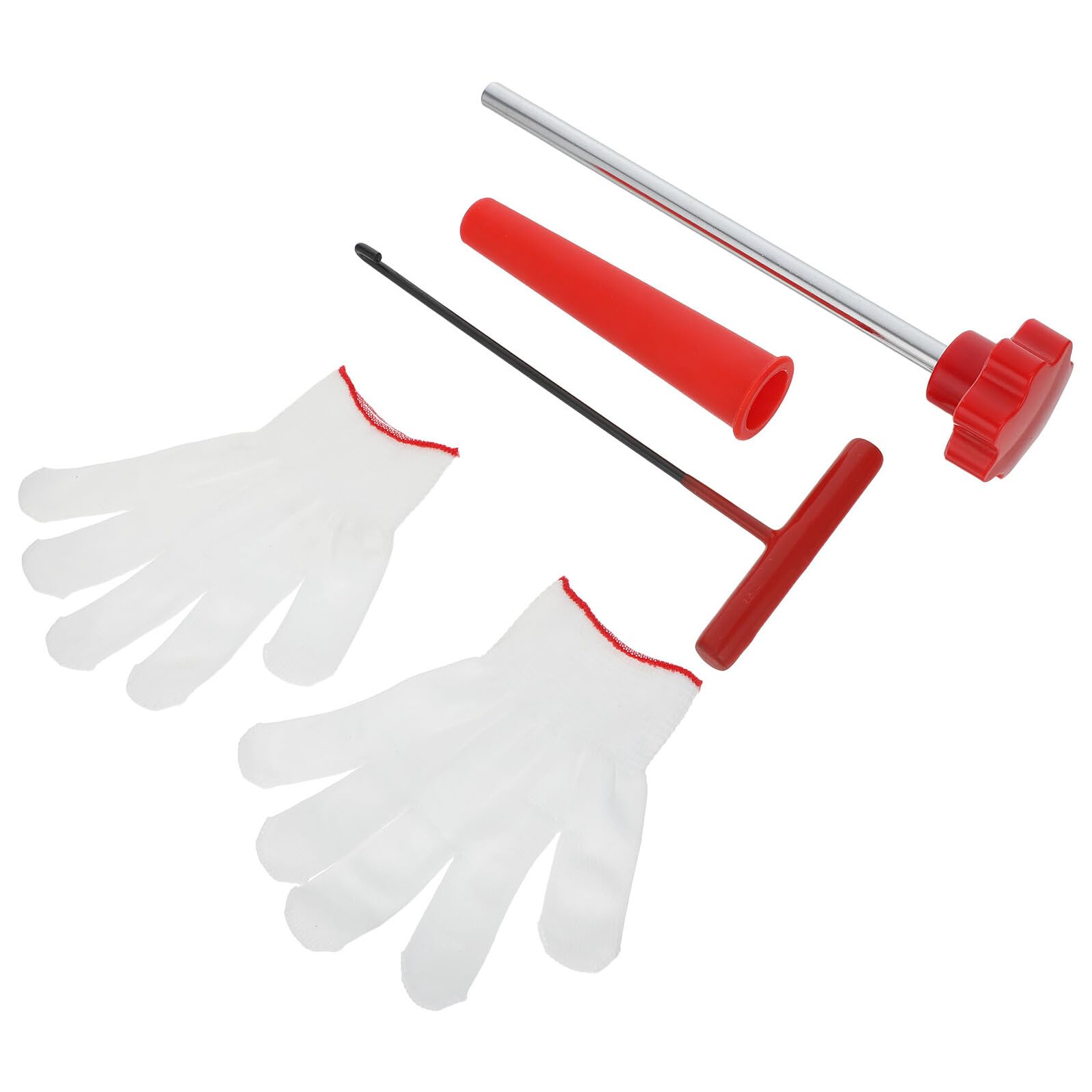 SHINEOFI Kit Riparazione Pneumatici per Auto e Camion Leggero e Portatile in Ferro e Plastico per Riparazioni Automotive e Viaggi