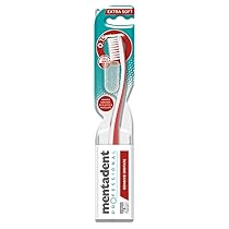 Mentadent Professional Gengive Irritate, Spazzolino Professionale per Irritazione Gengive e Parodontite, Setole Morbide 0,15mm, Testina Piccola, Manico Ergonomico, Disegnato e Prodotto in Italia