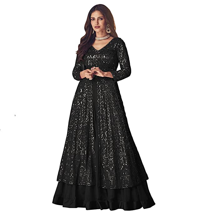 Ready to Wear Indian Pakistani Designer Salwar Suit Eid Party Wear Salwar Kameez Georgette Anarkali Suit for Women