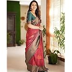 C-J-Enterprise-Womens-Kanchipuram-Art-Silk-Saree-With-Blouse-Piece
