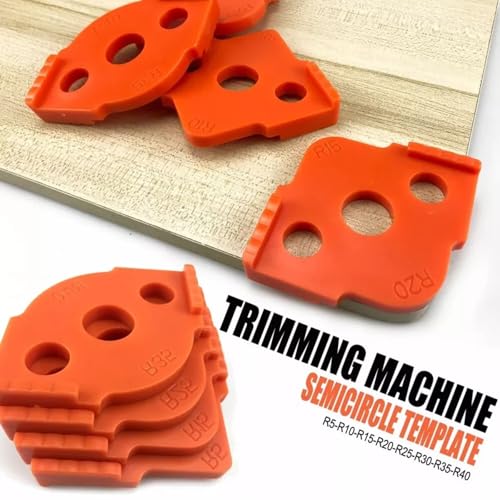 Gabarits de défonceuse d'angle multi-faces R5 R10 R20 R30 R40 bois