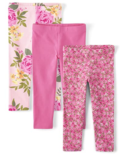 The Children's Place,and Toddler Girls Leggings,French Rose,3T