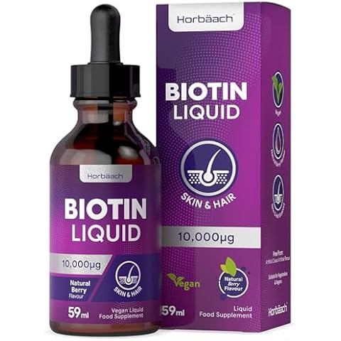 Horbaach Biotin Liquid Drops 10000 mcg Cover