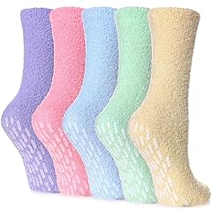 5 Pairs Non Slip Rainbow a