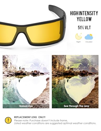 Image of BLAZERBUCK Anti-salt Polarized Replacement Lenses for Oakley Batwolf OO9101 Sunglass