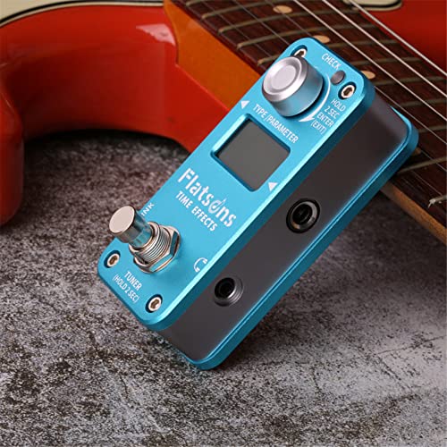 ereqeip Pédale Multi-Effets | Pédale de Guitare accordeur de Guitare 3 en 1,Pédale de Guitare à Distorsion avec indicateur LED, pédale de Guitare en Alliage d’aluminium pour métal Overdrive sans Voix - Les Beatles, Paul McCartney, John Lennon, RIngo Starr, George Harrison ereqeip Pédale Multi-Effets | Pédale de Guitare accordeur de Guitare 3 en 1,Pédale de Guitare à Distorsion avec indicateur LED, pédale de Guitare en Alliage d'aluminium pour métal Overdrive sans Voix – Image 3