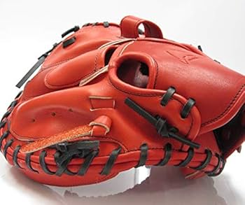 キャッチャーミット オレンジ レザー ハタケヤマ あすつく 軟式用 キャッチャーミット TH-M8VASB V