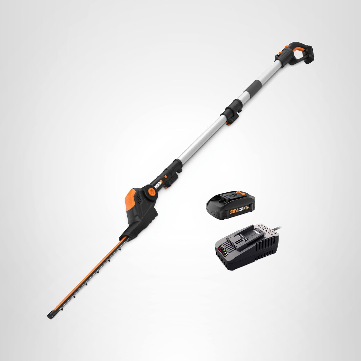 Worx Cordless Lawn Mower, 40V 21" 3-in-1 Grass Mower for 1/2 Acre, WG760 | Brushless, Mulching/Bagging/Side Discharge, Self-Propelled, 2 x 5.0Ah Batteries & 4.0A Charger Included, PowerShare product image 23