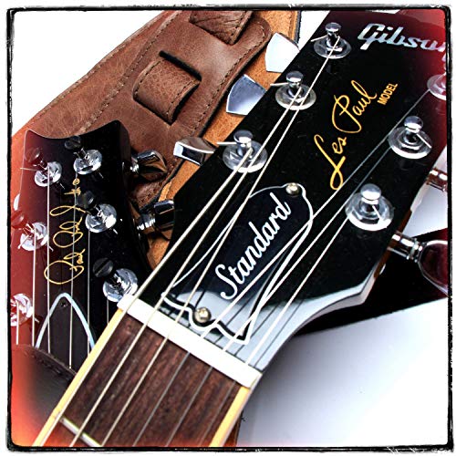 Nordell Sangle de Guitare Britannique Fabriquée à la Main en Cuir Véritable - Les Beatles, Paul McCartney, John Lennon, RIngo Starr, George Harrison Nordell Sangle de Guitare Britannique Fabriquée à la Main en Cuir Véritable – Image 6