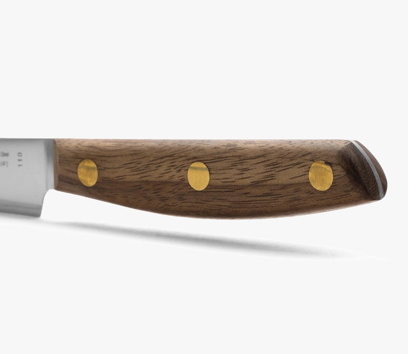 Arcos Serie Nordika - Spelucchino Coltello per sbucciare - Acciaio Inossidabile NITRUM - Lama di 100 mm - Manico in legno Ovengkol FSC naturale al 100% - Confezione riciclata al 100%