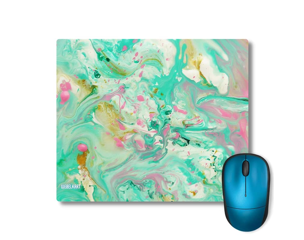 WebelkartDesigner Mouse Pad / Rubber Base Mouse Pad for Laptop, PC/Anti Slippery Mouse Pads for Computers, PC, Wireless Mouse for Desktop JC05185