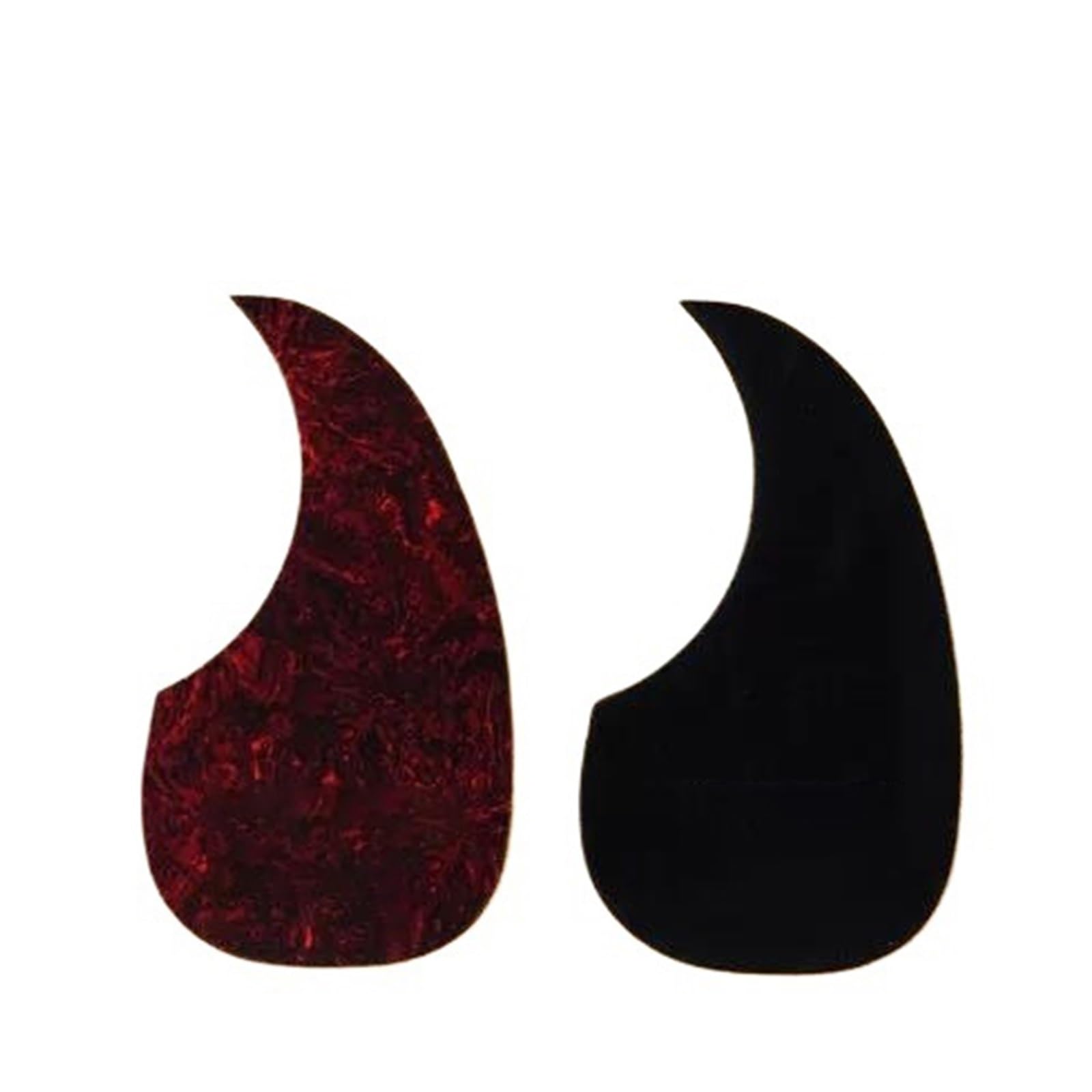 Guitar Pickguard Replacement Acoustic Guitar Pickguard In Black Or Faux Tortoiseshell