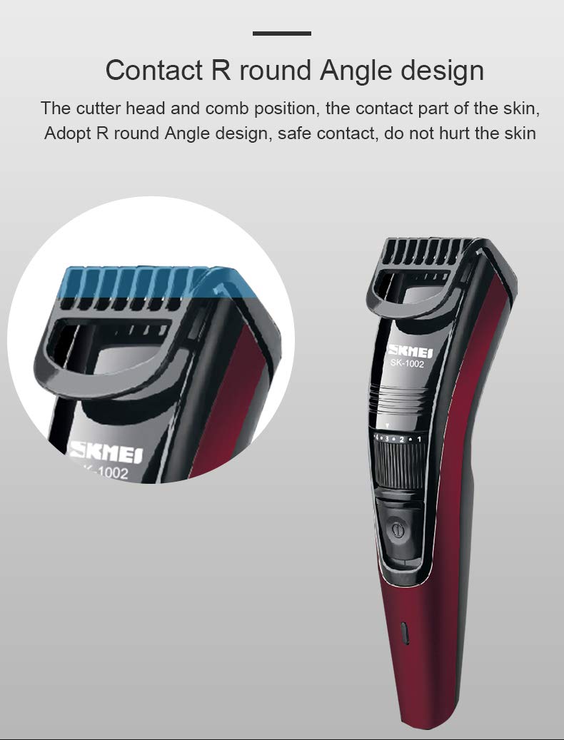 9 Best Trimmers for Men under 500 in India 10 SKMEI Sk-1014 Slim Rechargeable Men's Hair Trimmer