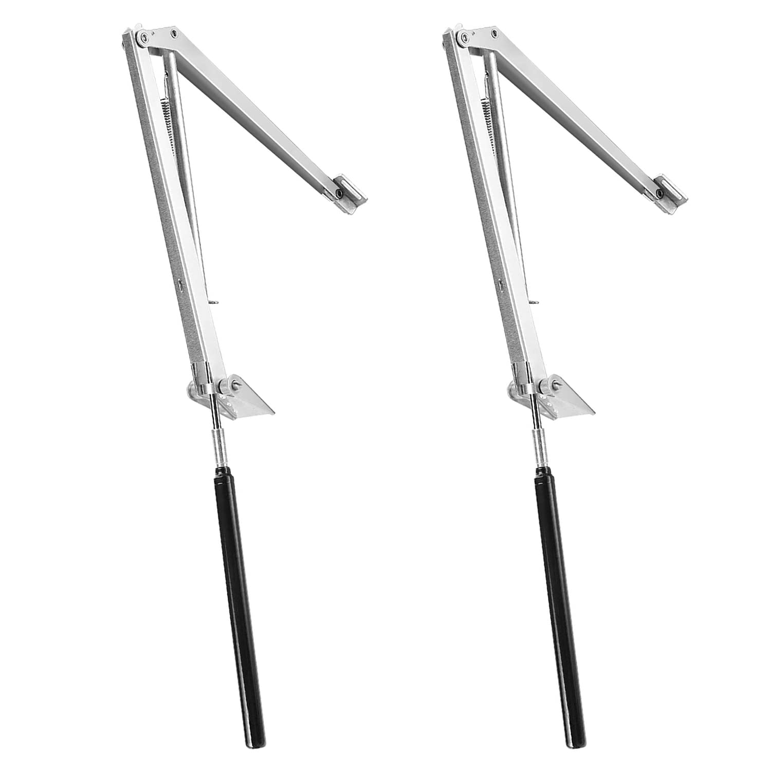 Lot de 2 ouvre-fenêtre à effet de levage 7 kg, lève-vitre automatique, hauteur de levage 45 cm