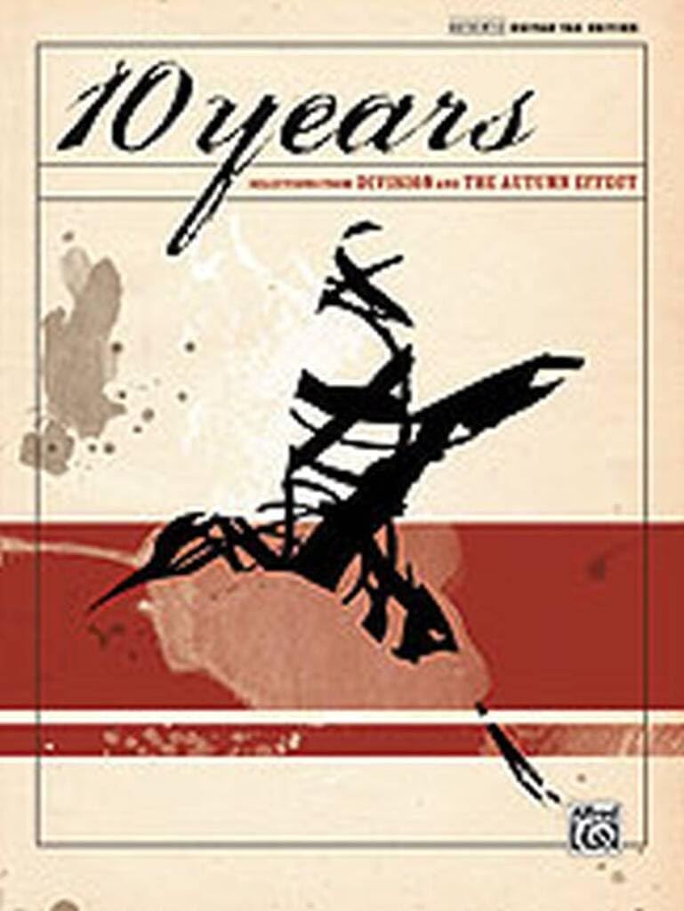 10 Years -- Selections from Division and The Autumn Effect: Authentic Guitar TAB
