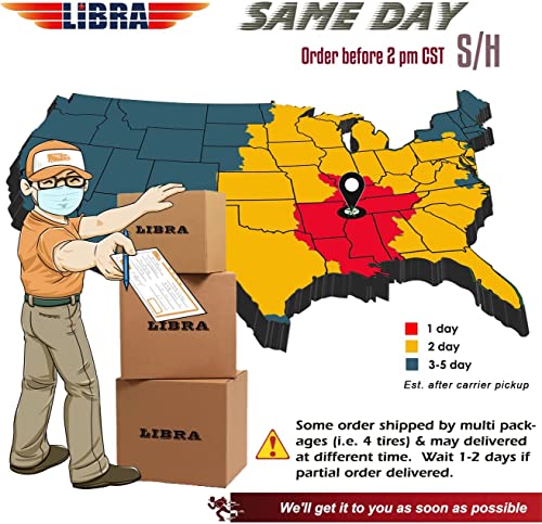 WANDA Set of 4 New Premium ATV/UTV Tires 26x9-12 Front & 26x12-12 Rear /6PR Super Lug Mud