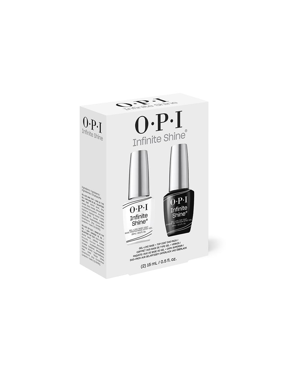 OPI Infinite Shine | Smalto per Unghie a Lunga Durata | Base & Top - 15ml