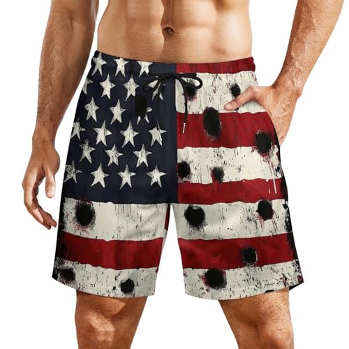 Supdreamc Relaxed Swim Trunks Big & Tall Half Pants for Men Boy, Loose Fast Dry Underwear2