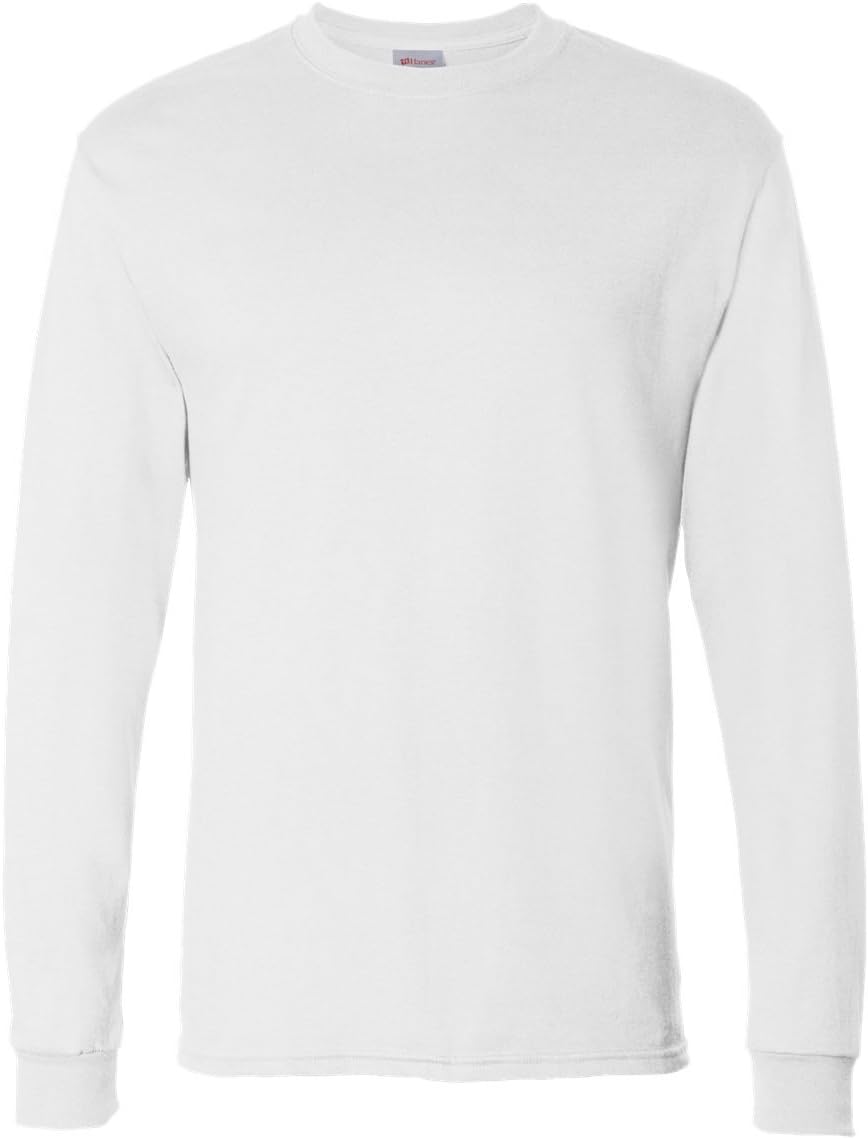 Hanes mens Essentials Long Sleeve T-shirt Value Pack (2-pack) Shirt (pack of 2)