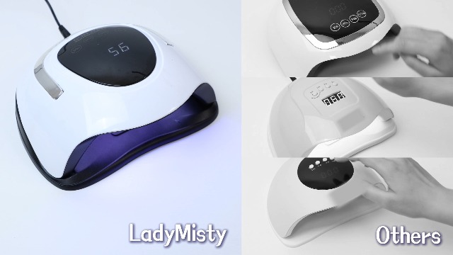 Amazon.com: LadyMisty 268W UV LED Nail Lamp, 2026 Upgrade UV Light