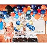 TONIFUL 4 Blue White Gold Balloon Centerpieces for Table,Balloon Stand kit for New Year 2026, Birthday Decorations,Class of 2026 Graduation Decorations,Baby Shower,Party Decorations - Image 5