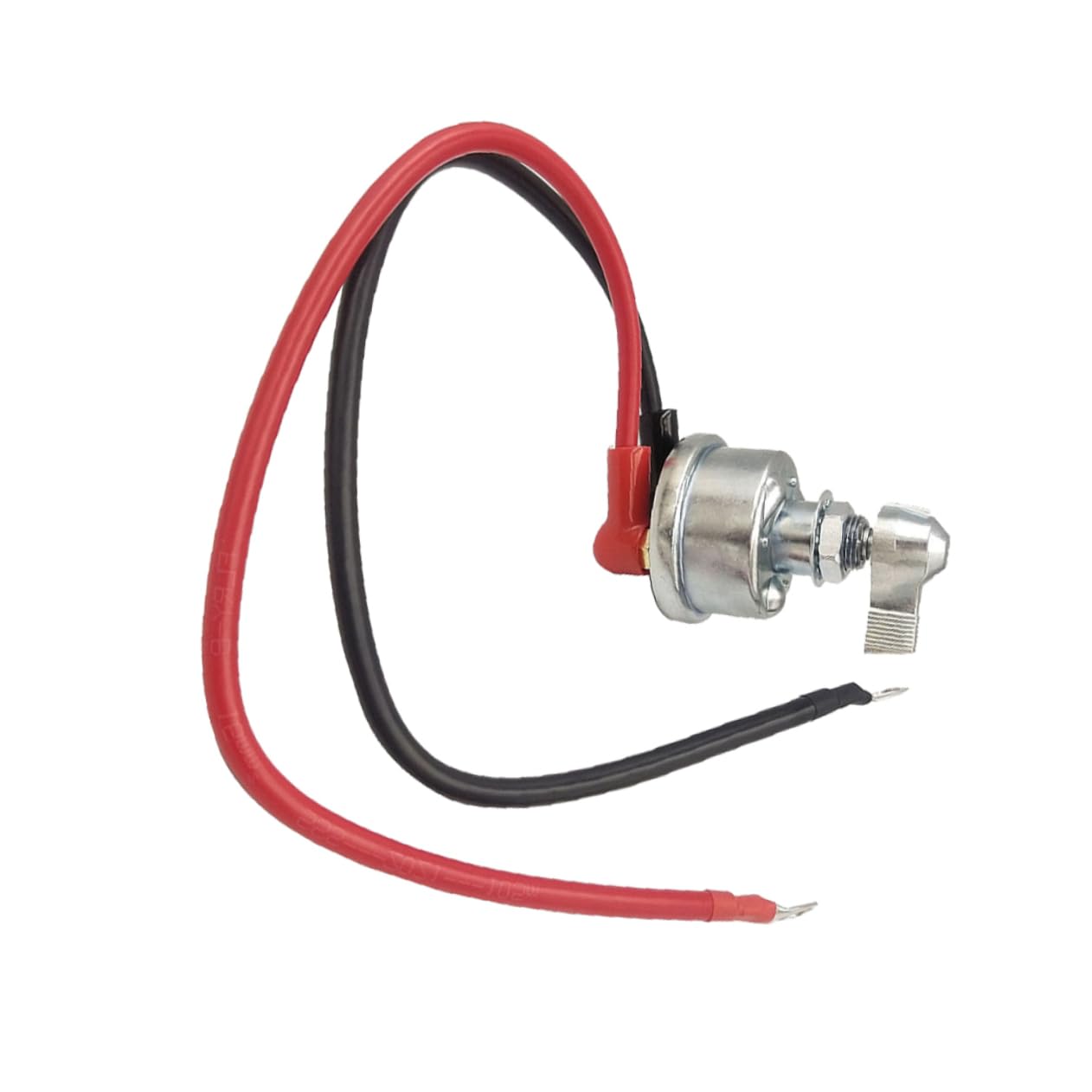 HOLIDYOYO Professional Battery Kill Switch Quick Disconnect Power for Car High Battery Disconnector Aluminum Alloy Construction Battery Isolator Silver