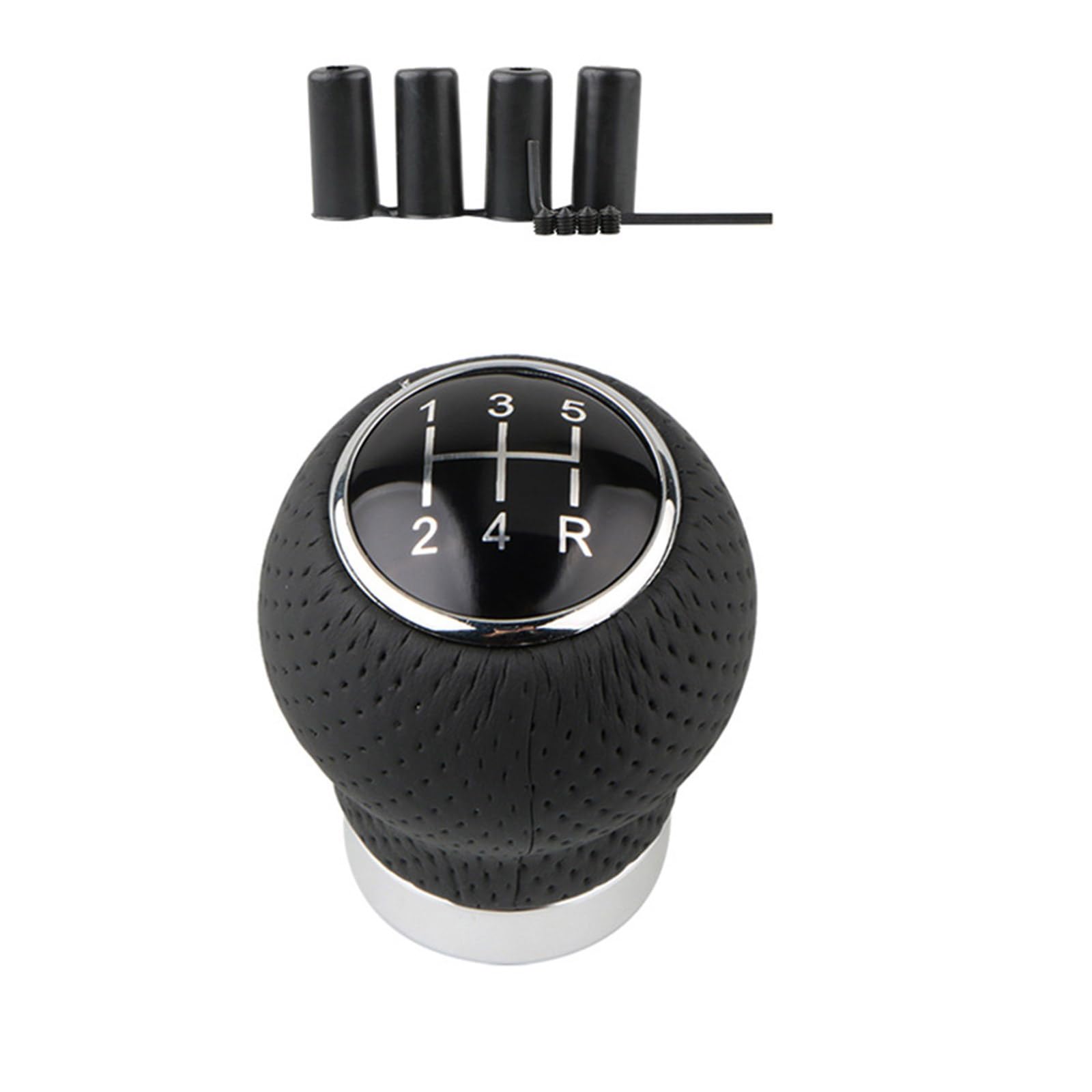 Hsioluted F Car Gear Shifts Knob Manual Shifter Stick Handle Replacement Stylish Leather Gear Shifts Knob Or Manual Vehicles Car Knobs