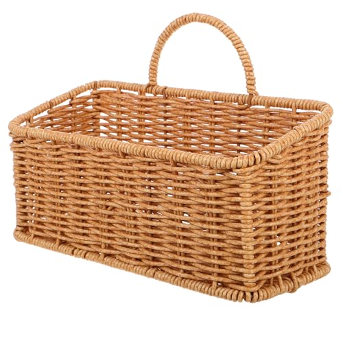 Cesta colgante de plástico para almacenamiento de ajo y jengibre UPKOCH 2
