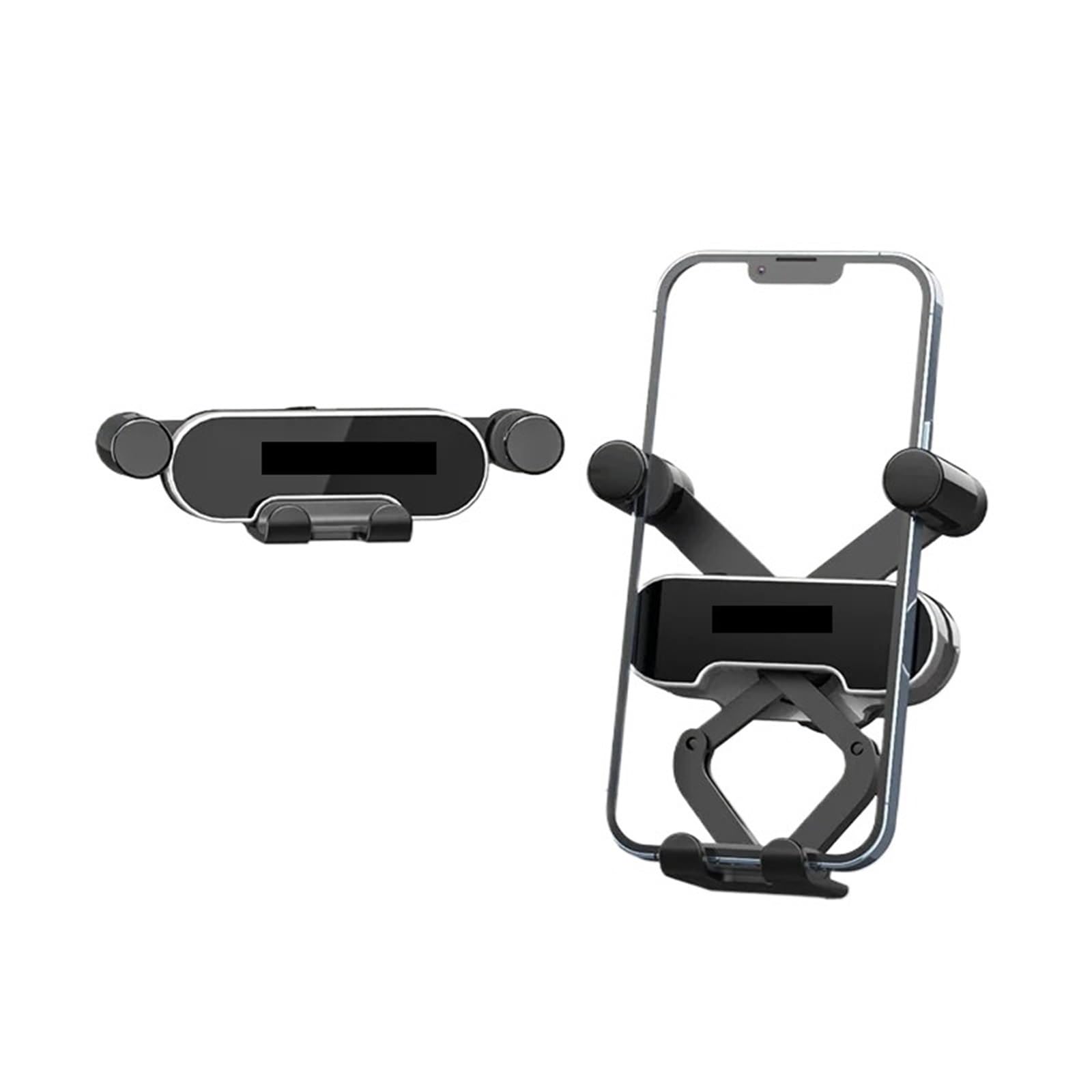 Accesorios Coche Soporte Movil Coche Supporto per Telefono da Auto per 12 13 per Telefono Cellulare Supporto per Presa d'Aria per Telefono da Auto(2 PCS)