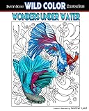 Wonders Under Water: Adult Coloring Book (Wild Color) (Volume 5)