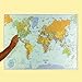 WallPops WPE99074 World Dry Erase Map, Multicolor
