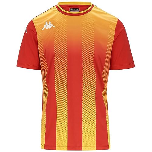 Kappa BUGO Camiseta Amarillo/Rojo M